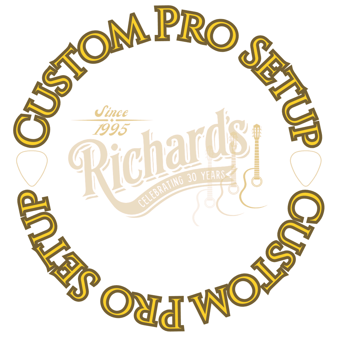 Custom Pro Setup. Full Professional Guitar Setup - Richards Guitars Of Stratford Upon Avon