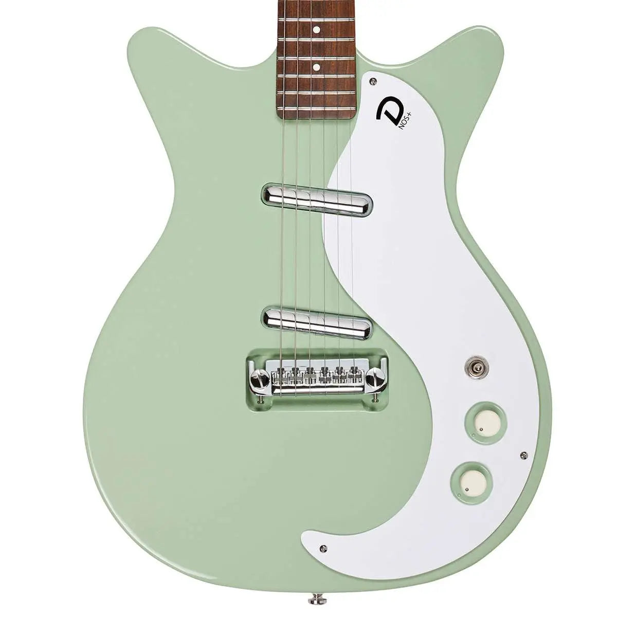 Danelectro '59M NOS Electric Guitar ~ Keen Green - Richards Guitars Of Stratford Upon Avon