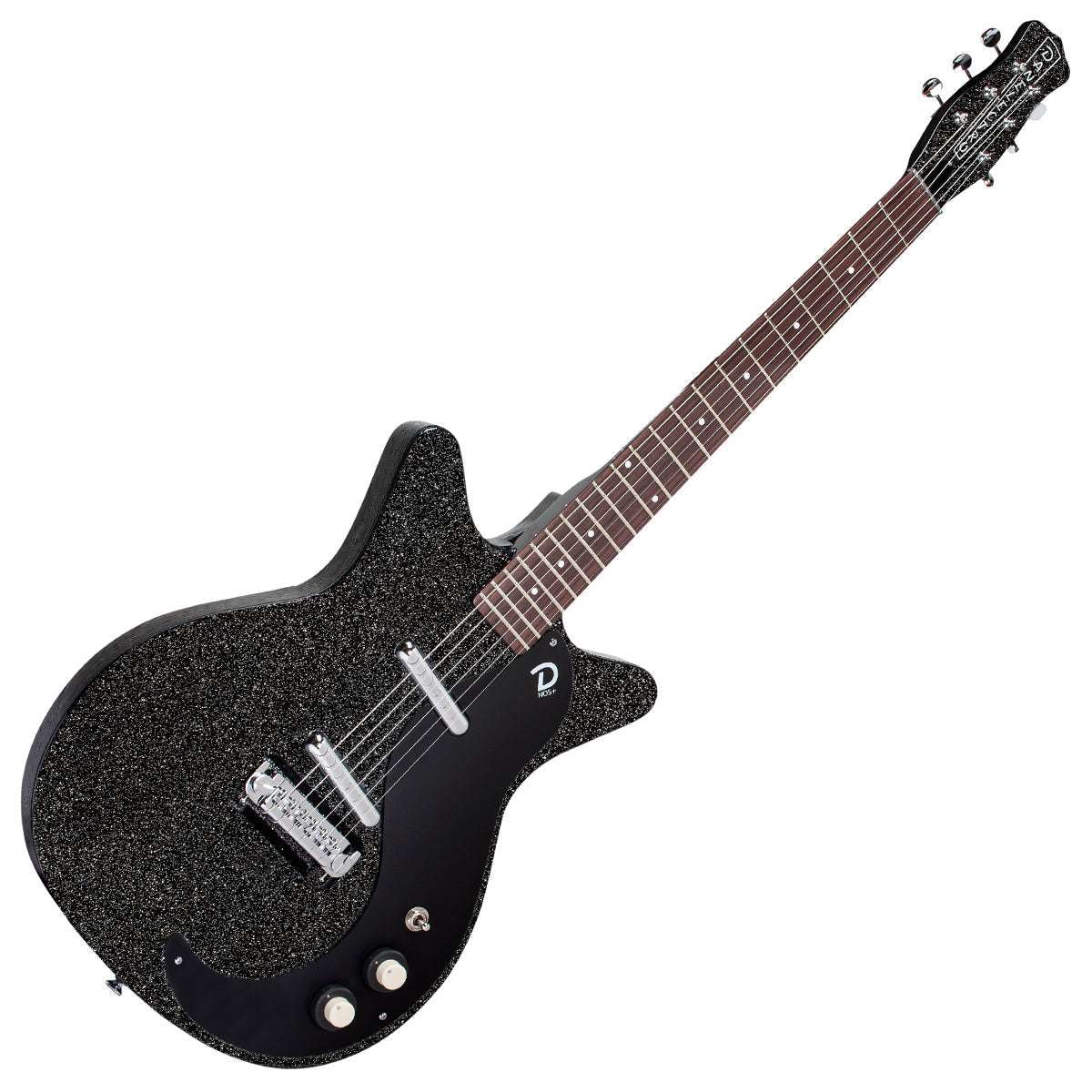 Danelectro Blackout '59M NOS+ Electric Guitar ~ Black Metalflake - Richards Guitars Of Stratford Upon Avon