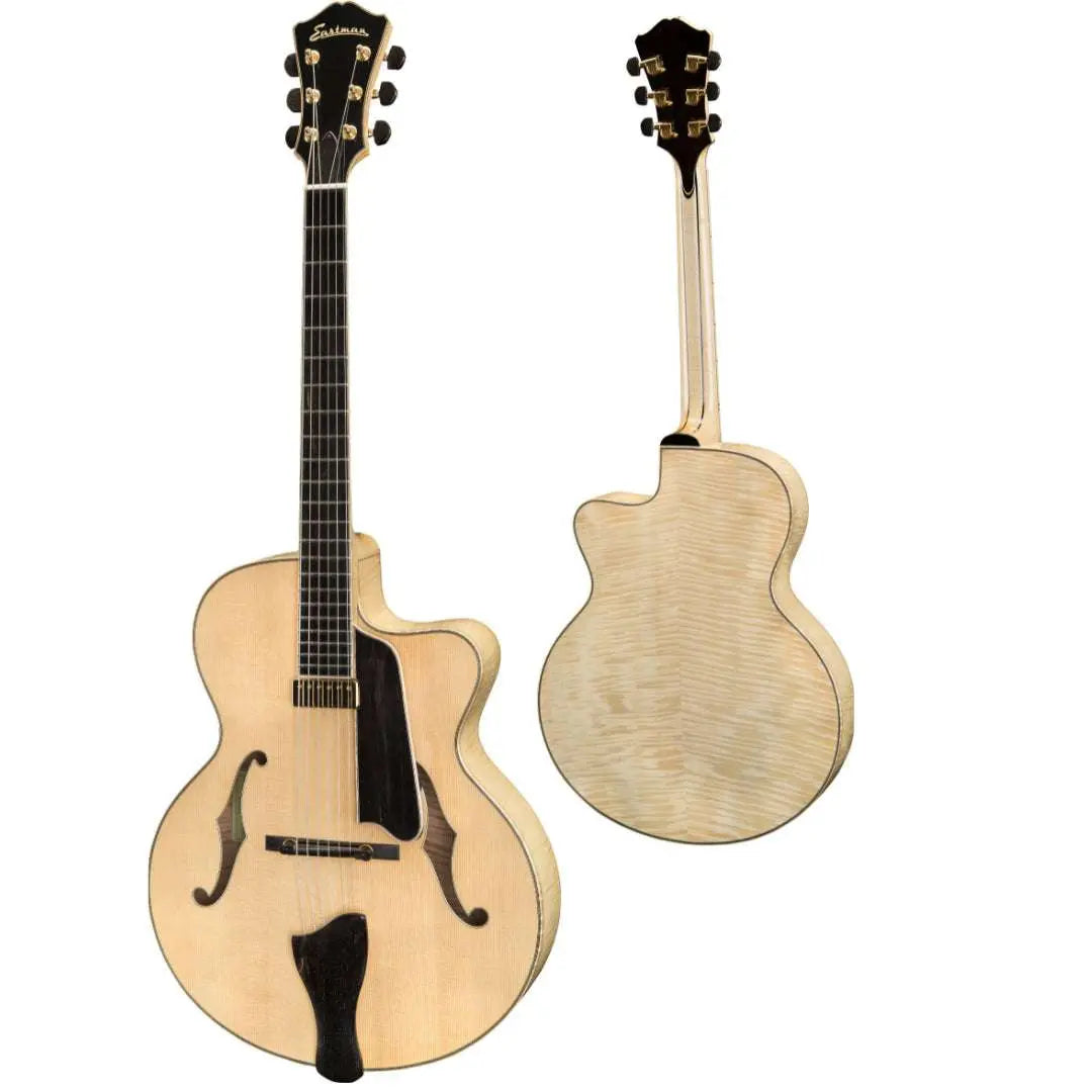 Eastman AR905CE Blonde (Price inc. Custom Pro Setup Package) - Richards Guitars Of Stratford Upon Avon