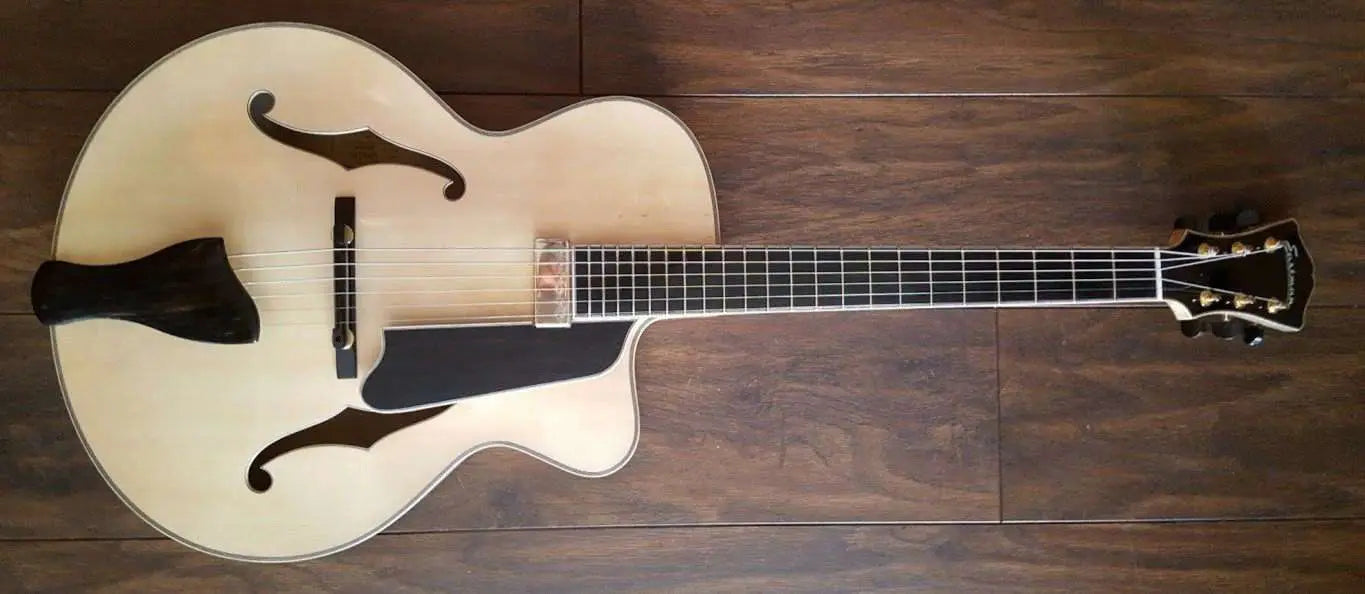 Eastman AR905CE Blonde (Price inc. Custom Pro Setup Package) - Richards Guitars Of Stratford Upon Avon