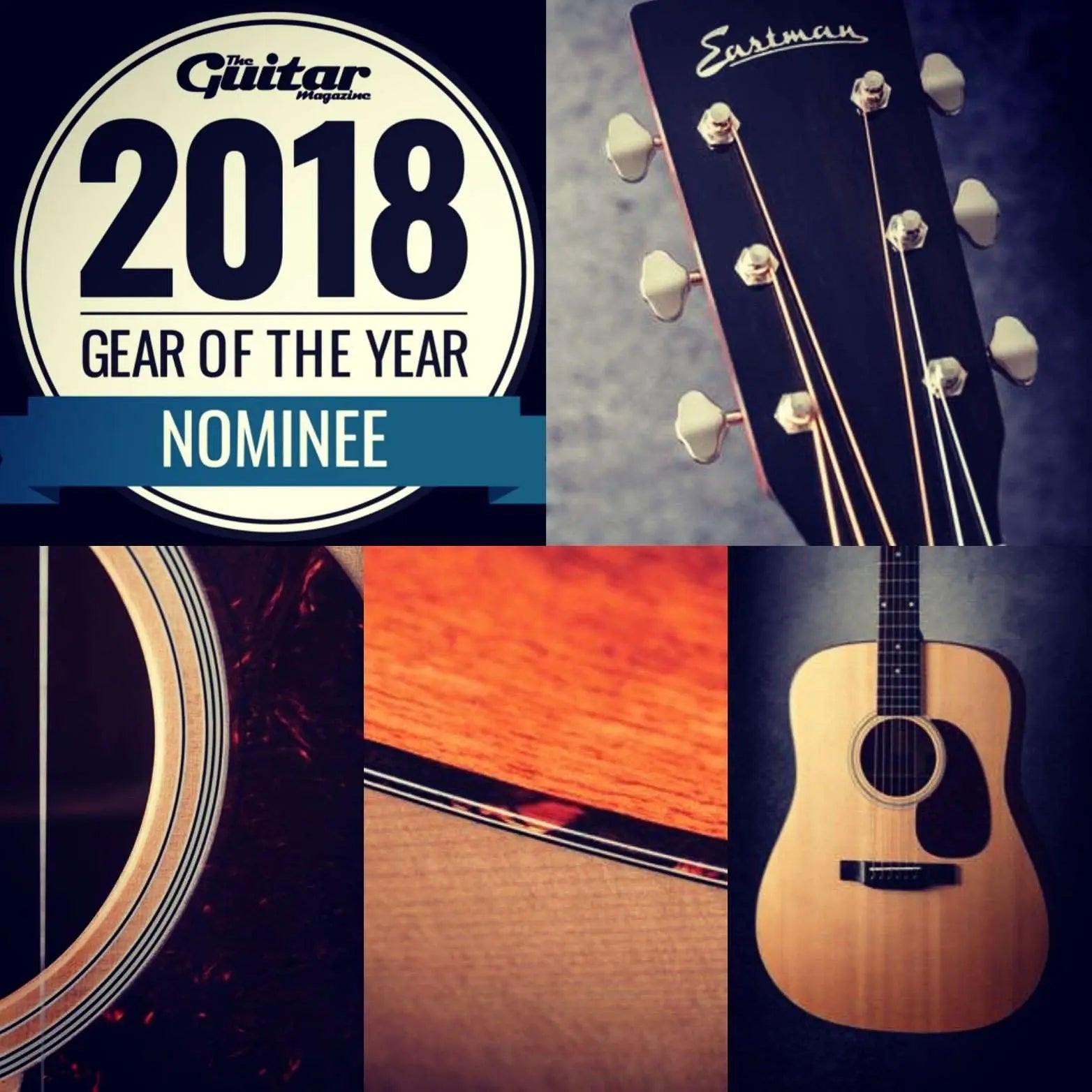 Eastman E1DL Left Handed (Price inc. Custom Pro Setup Package) - Richards Guitars Of Stratford Upon Avon