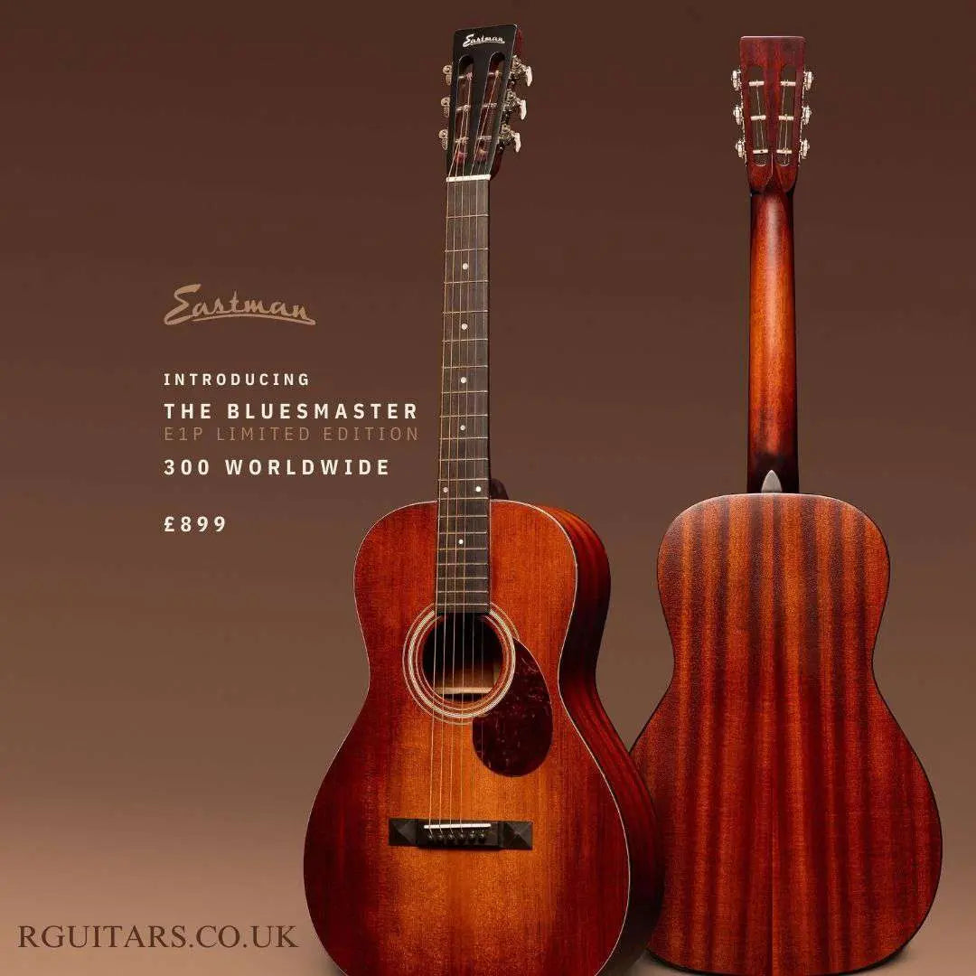 Eastman E1P Classic. Awesome Quality All Solid Parlor Guitar - Richards Guitars Of Stratford Upon Avon