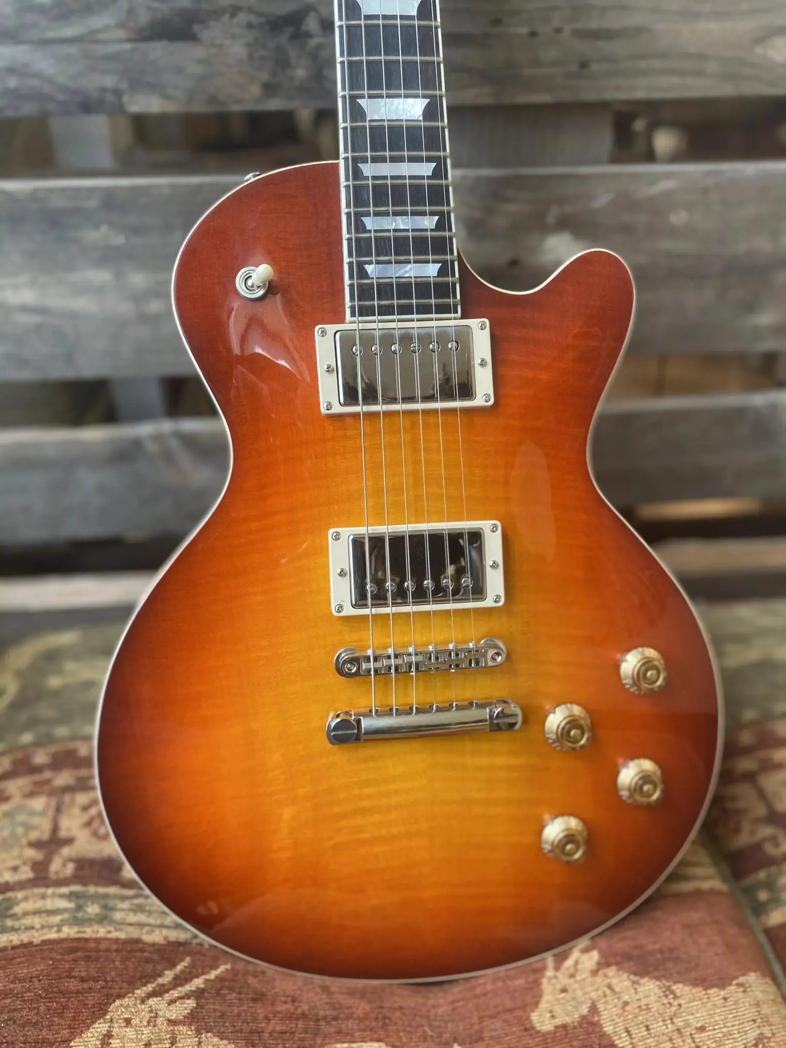 Eastman SB59 RB (Redburst) (Price inc. Custom Pro Setup Package) - Richards Guitars Of Stratford Upon Avon