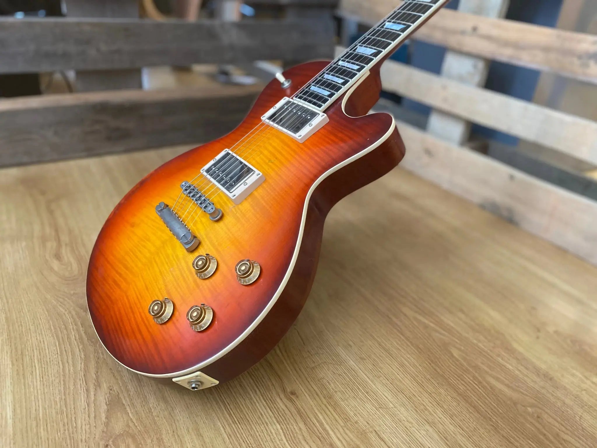 Eastman SB59/v Redburst (Price inc. Custom Pro Setup Package) - Richards Guitars Of Stratford Upon Avon