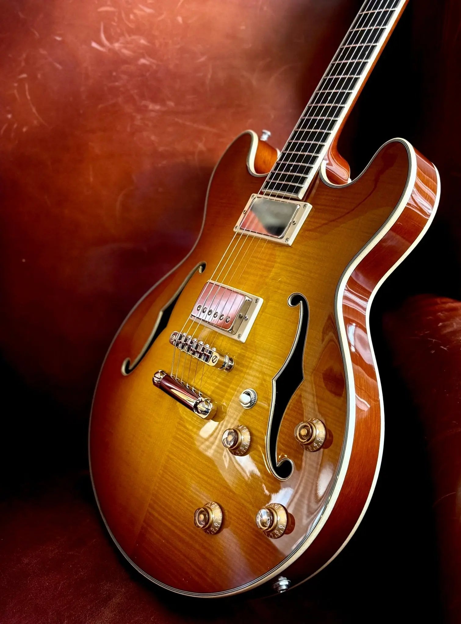 Eastman T185MX Electric Guitar (Price inc. Custom Pro Setup Package) - Richards Guitars Of Stratford Upon Avon