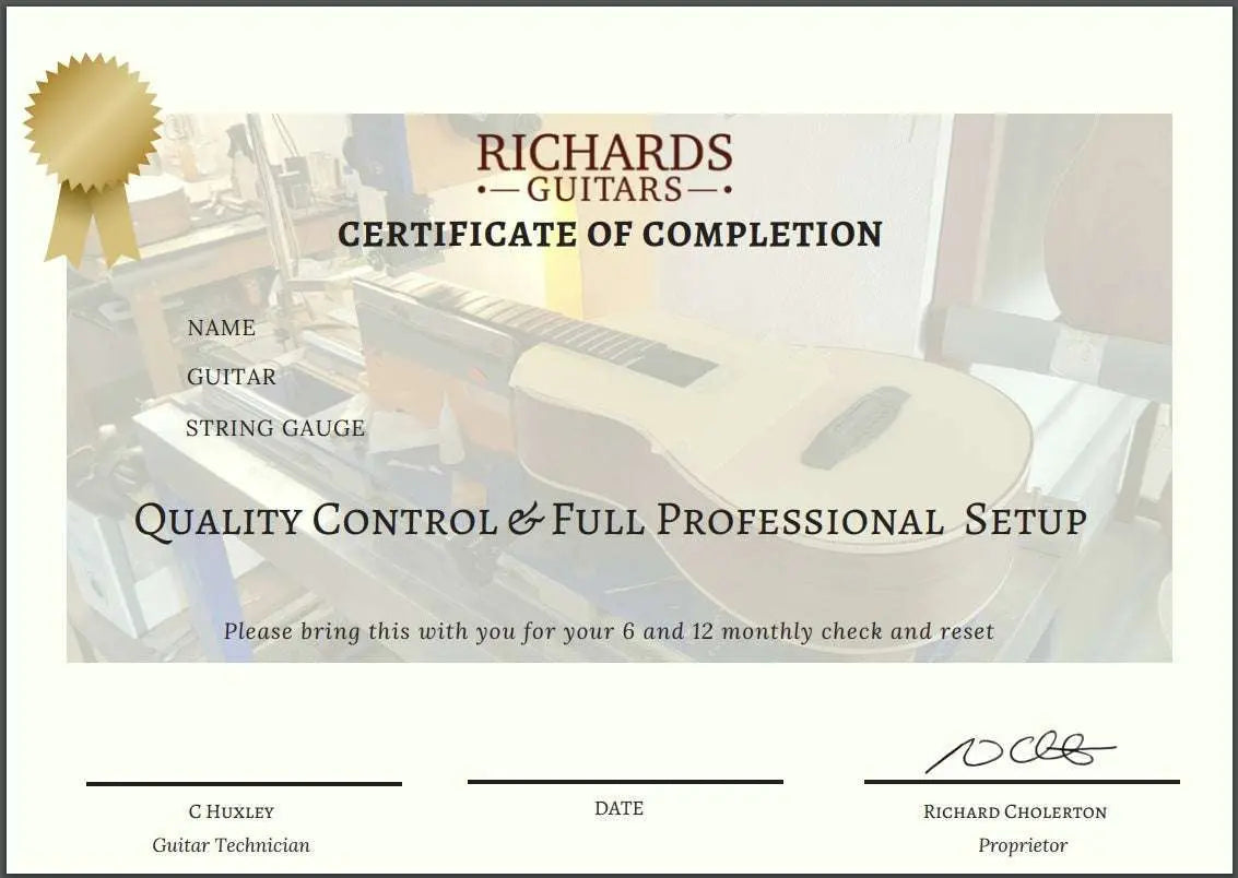 Eastman T486 - BK (Price inc. Custom Pro Setup Package) - Richards Guitars Of Stratford Upon Avon