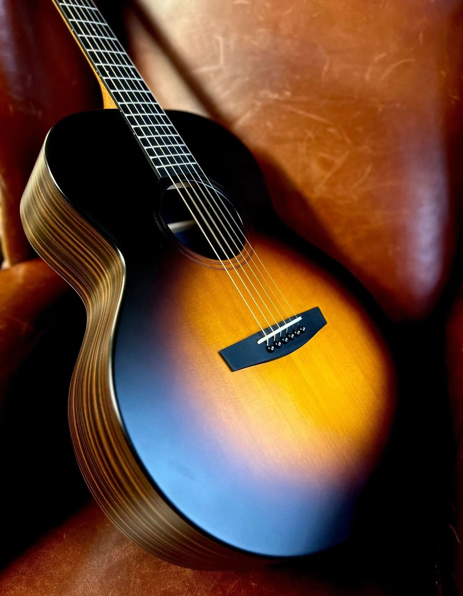 Enya EA - X1 PRO Sunbrust,41" Solid Spruce with Rosewood HPL Guitar+ Gig Bag+Accessories(String+Capo+ Pick+Strap+Wrench+ Cleaning Cloth) - Richards Guitars Of Stratford Upon Avon