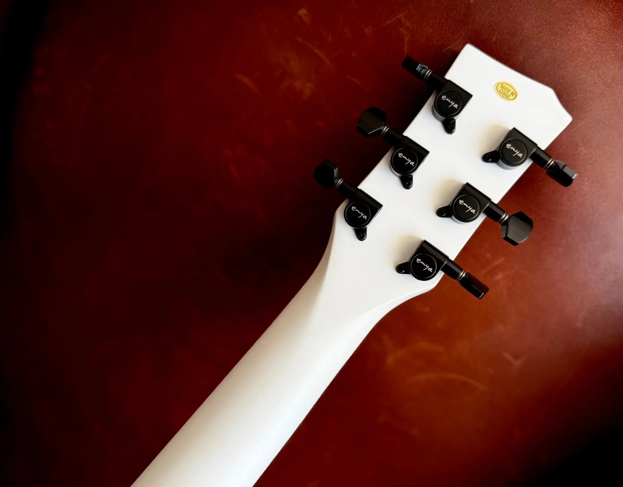 Enya Nova Go Sonic Ocean Blue, Electric Guitar (Guitar with case and accessories) - Richards Guitars Of Stratford Upon Avon