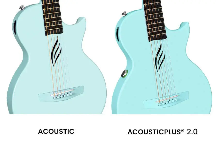 Enya Nova GO SP1 - BL Blue Nova Go Carbo fibre electro guitar with Bluetooth - Richards Guitars Of Stratford Upon Avon