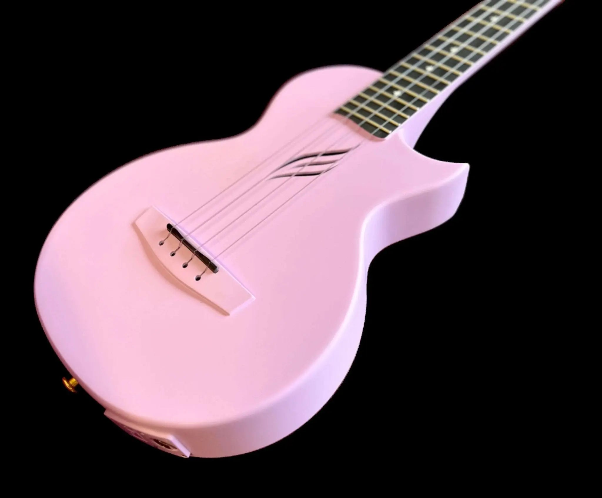 Enya Nova UE Pro Purple Nova U Pro Electro Ukulele, Case, Capo, Strap & Spare Strings! - Richards Guitars Of Stratford Upon Avon