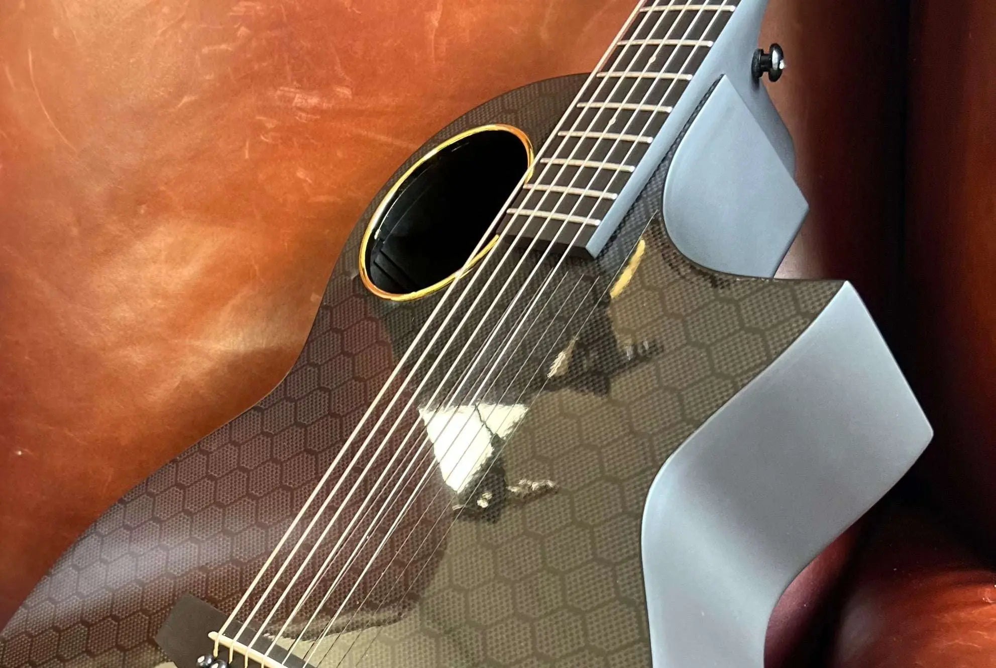 Enya X4 PRO Carbon Fibre Electro - Acoustic Travel Guitar - Richards Guitars Of Stratford Upon Avon