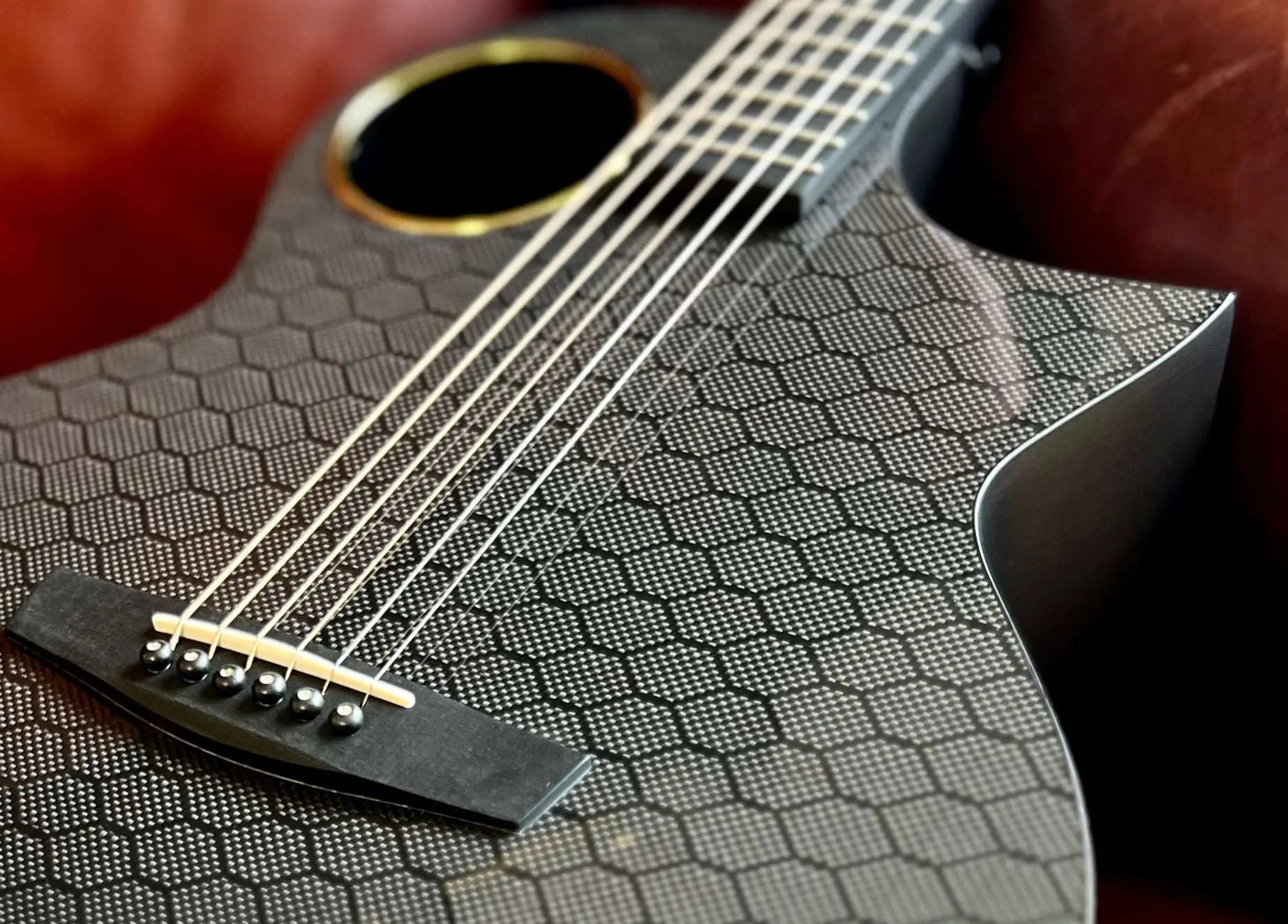 Enya X4 PRO Carbon Fibre Electro - Acoustic Travel Guitar - Richards Guitars Of Stratford Upon Avon