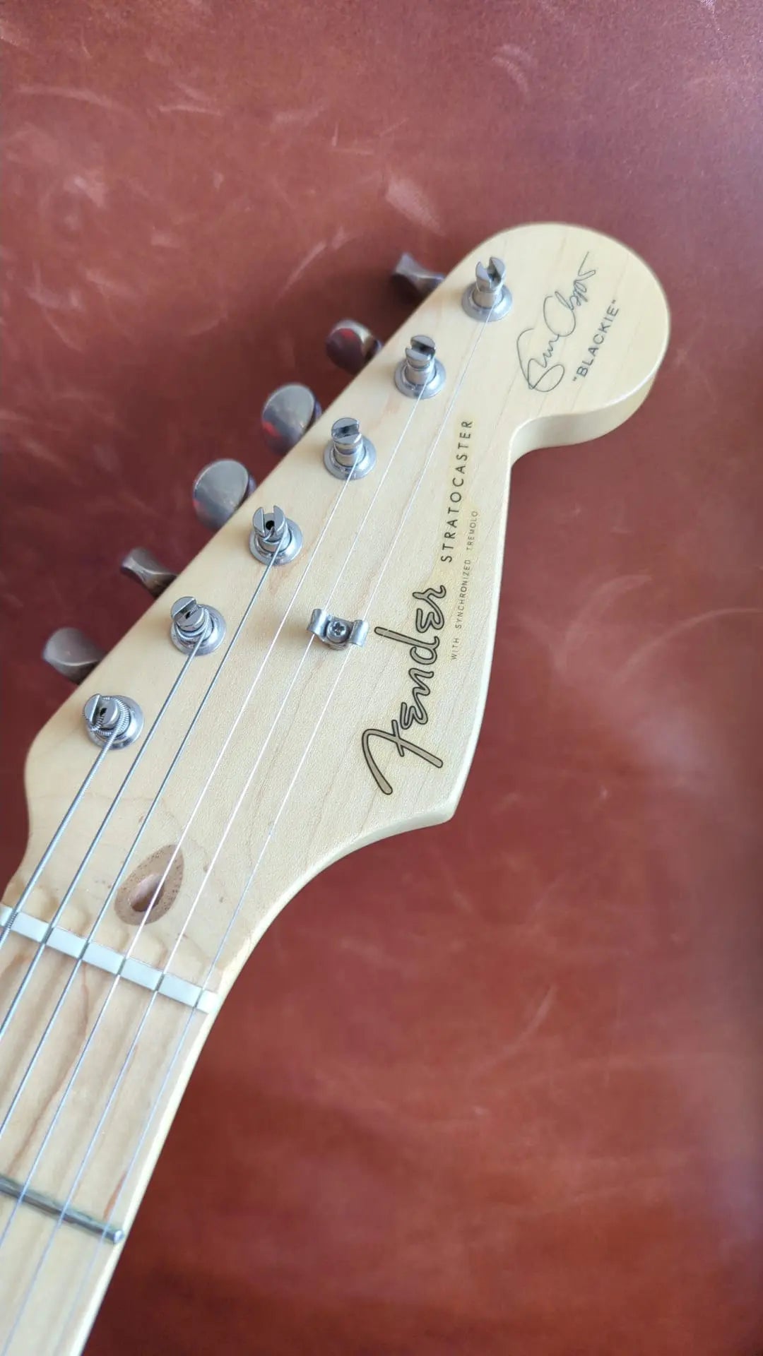 Fender Eric Clapton Signature "Blackie" Stratocaster 1993 (Used) - Richards Guitars Of Stratford Upon Avon