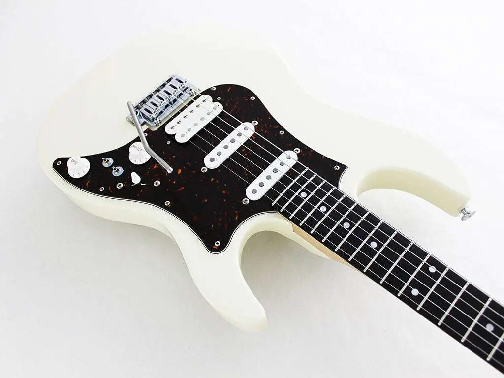 FGN Expert Odyssey EOSALR Antique White (AWH) With Hard Case - Richards Guitars Of Stratford Upon Avon