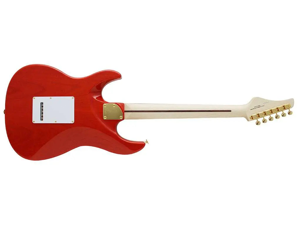 FGN Expert Odyssey EOSFMR, Ripe Kaki Gradation With Hard Case - Richards Guitars Of Stratford Upon Avon