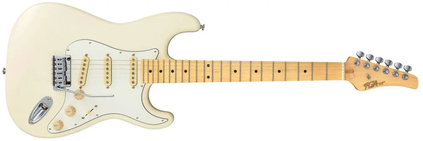 FGN Guitars Boundary BST Olympic White - Richards Guitars Of Stratford Upon Avon