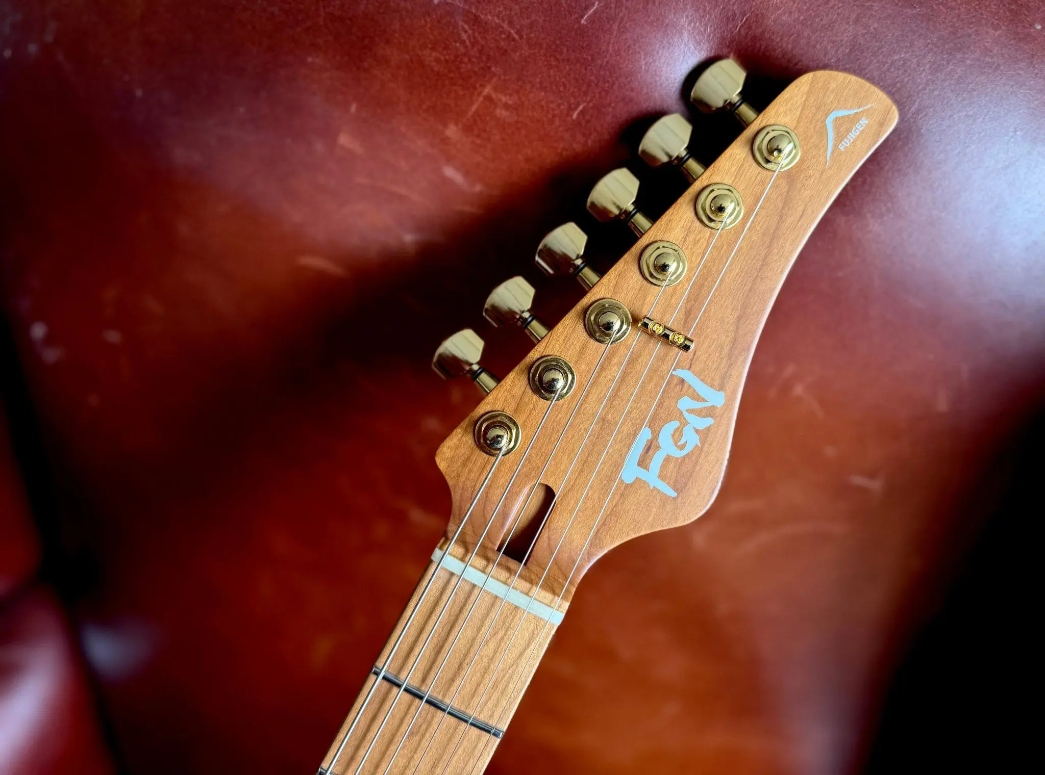 FGN Guitars Expert Iliad HCB Hojicha Burst - Richards Guitars Of Stratford Upon Avon