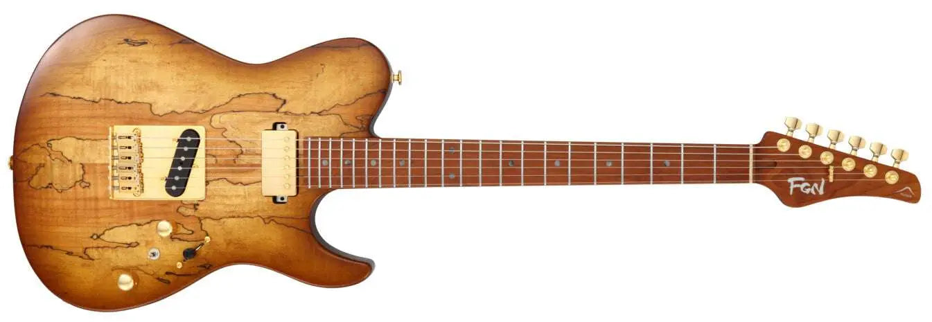 FGN Guitars Expert Iliad HCB Hojicha Burst - Richards Guitars Of Stratford Upon Avon