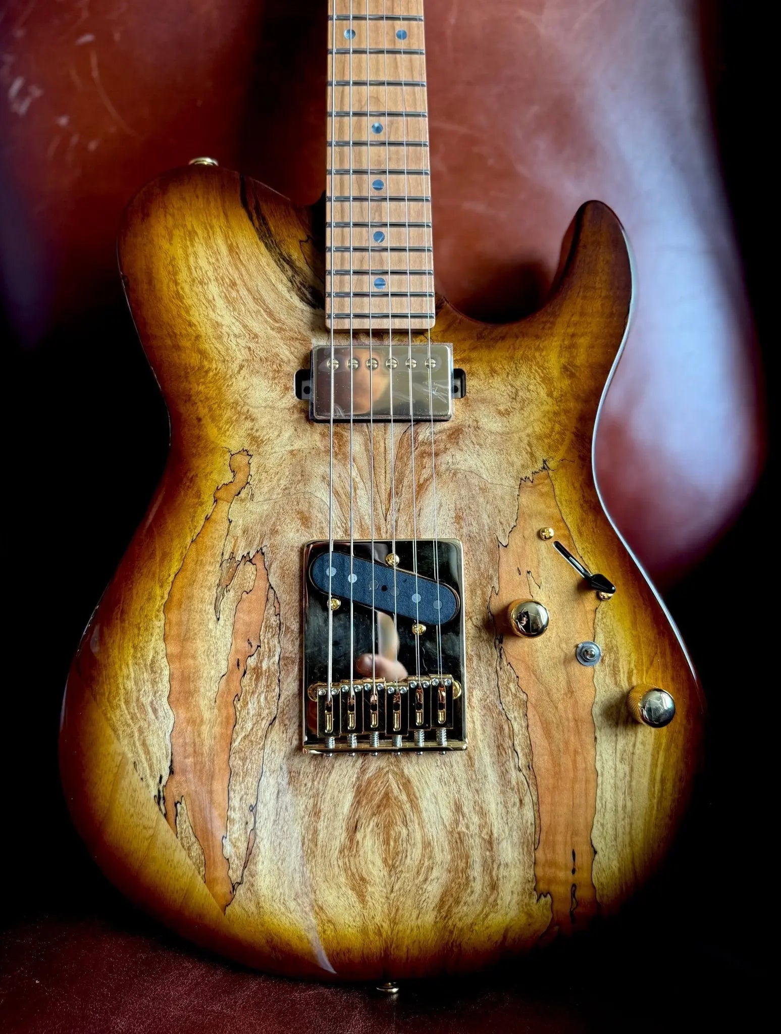FGN Guitars Expert Iliad HCB Hojicha Burst - Richards Guitars Of Stratford Upon Avon