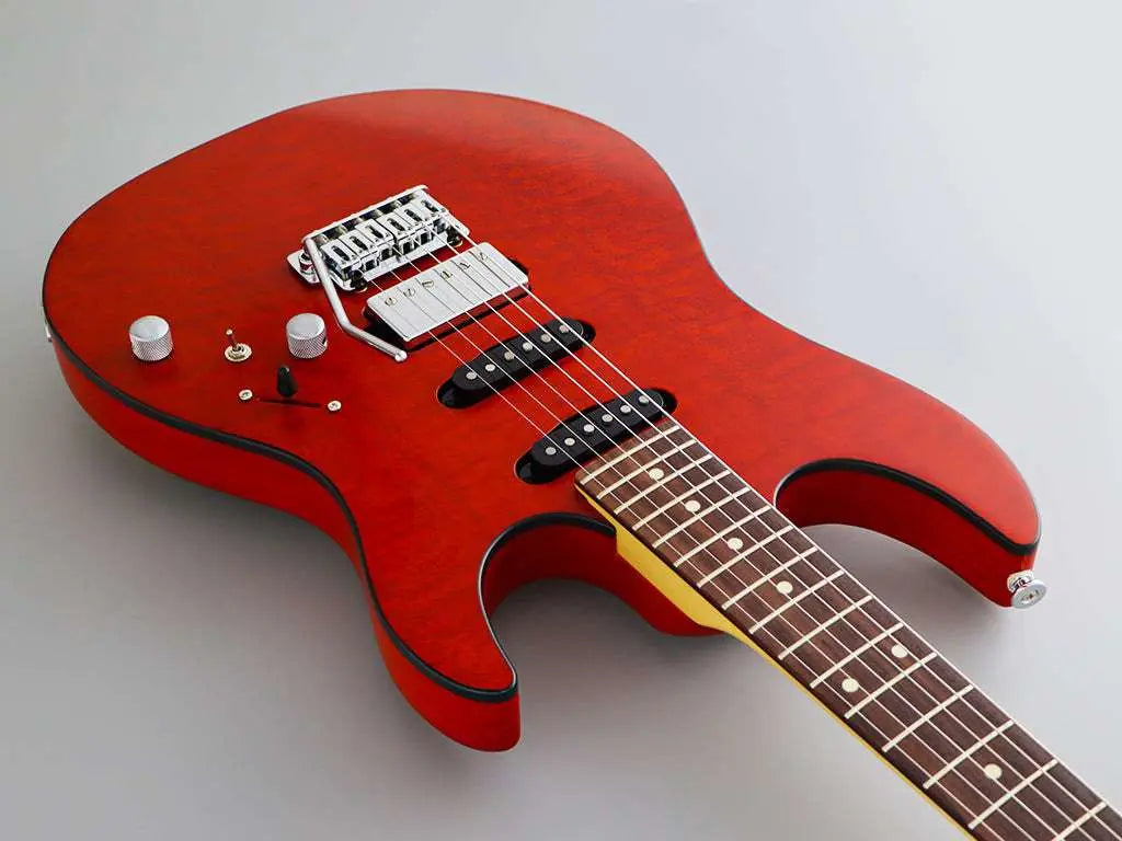 FGN Guitars J Std Odyssey MOF Mandarin Orange Flat - Richards Guitars Of Stratford Upon Avon