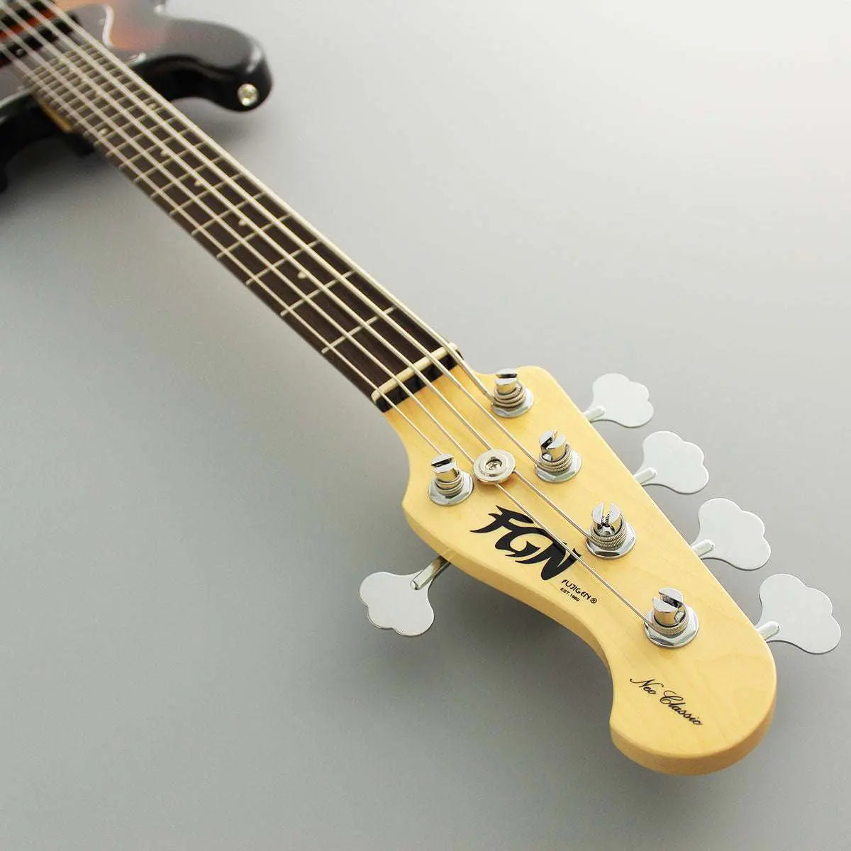 FGN Guitars Neoclassic JB 100R Alder 5 String 3TS - Richards Guitars Of Stratford Upon Avon