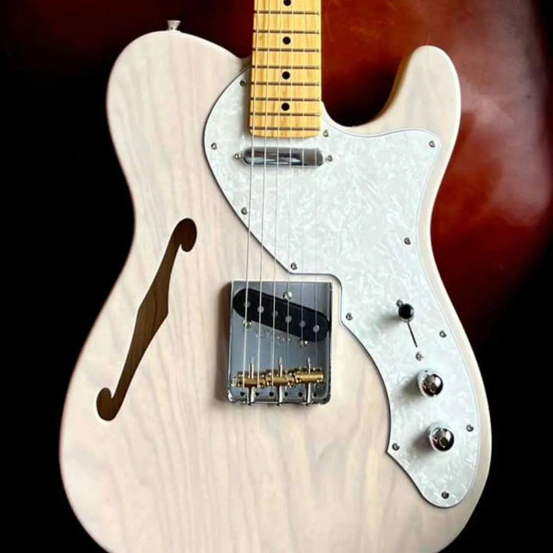 FGN Neoclassic TE 100M Ash Thinline White Blonde - Richards Guitars Of Stratford Upon Avon