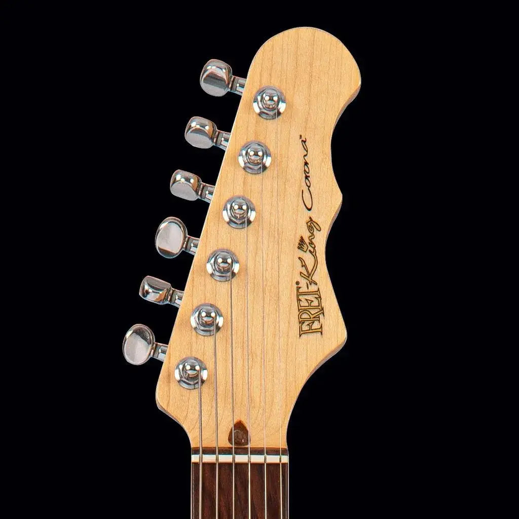 FRET KING CORONA CLASSIC GUITAR - FIRENZA RED (Includes Our £85 Pro Setup Free) - Richards Guitars Of Stratford Upon Avon