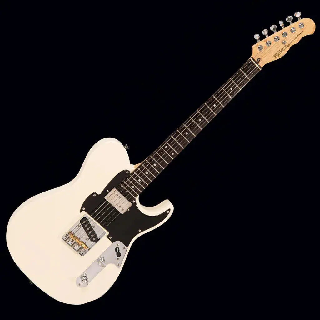 FRET KING COUNTRY SQUIRE CLASSIC - VINTAGE WHITE (Includes Our £85 Pro Setup Free) - Richards Guitars Of Stratford Upon Avon