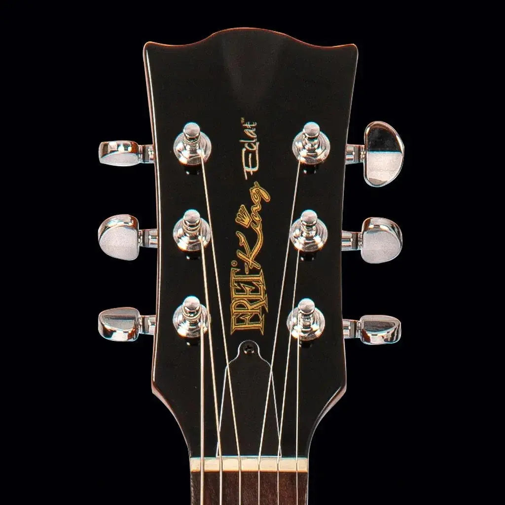 FRET KING ECLAT STANDARD GUITAR - NATURAL MAHOGANY (Includes Our £85 Pro Setup Free) - Richards Guitars Of Stratford Upon Avon