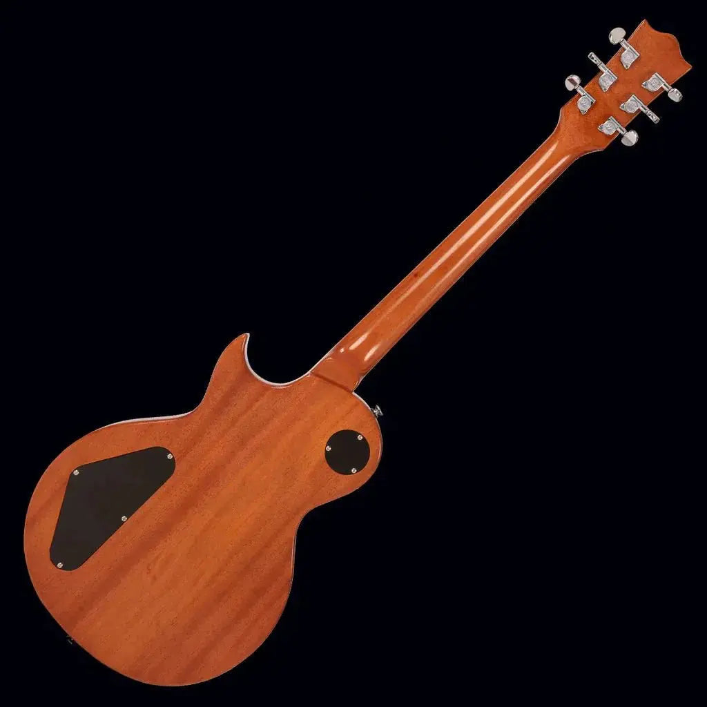 FRET KING ECLAT STANDARD GUITAR - NATURAL MAHOGANY (Includes Our £85 Pro Setup Free) - Richards Guitars Of Stratford Upon Avon