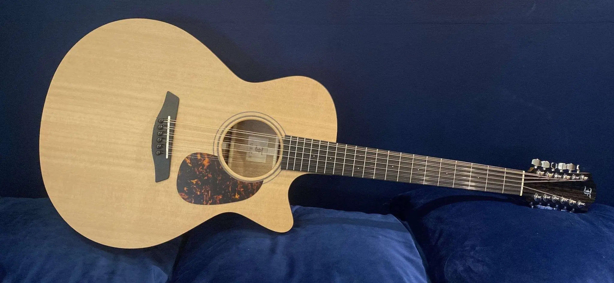 Furch Blue Gc CM 12 String (Fomerly G CMC (Grand Auditorium / Cedar / Mahogany / Cutaway) Acoustic Guitar)) (2025 CNR Active Upgrade Model) - Richards Guitars Of Stratford Upon Avon