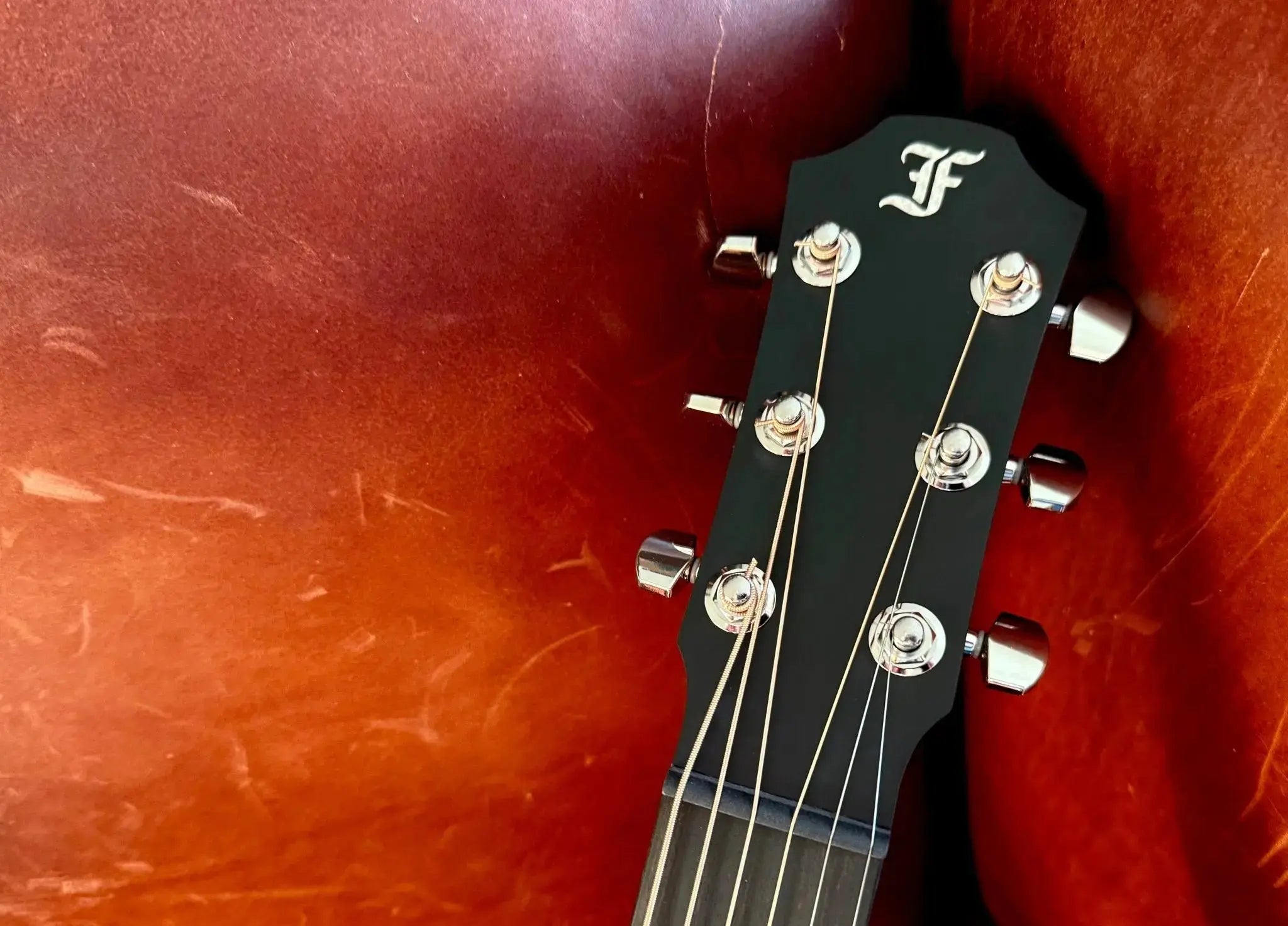 Furch Pioneer CM: Western red cedar top with African mahogany back and sides (Furch Mini / Travel Guitar) (2025 CNR Active Upgrade Model) - Richards Guitars Of Stratford Upon Avon