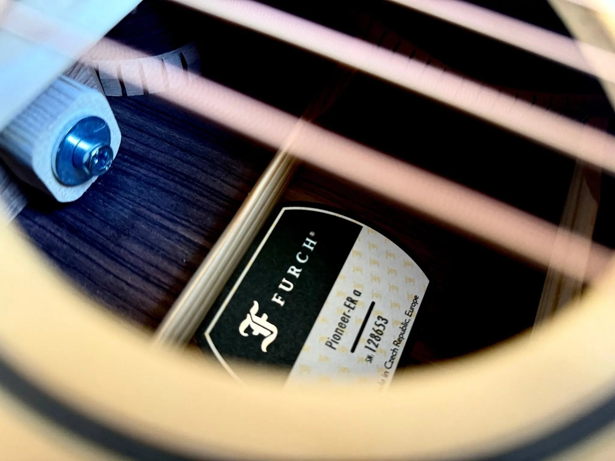 Furch Pioneer ER: Engelmann spruce top with Indian rosewood back and sides. (Furch Mini / Travel Guitar) (2025 CNR Active Upgrade Model) - Richards Guitars Of Stratford Upon Avon