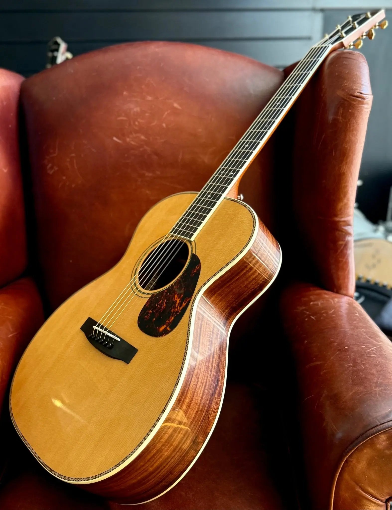 Furch Vintage 2 Granadillo OM SX Exotic Ltd Series Acoustic Guitar - Richards Guitars Of Stratford Upon Avon