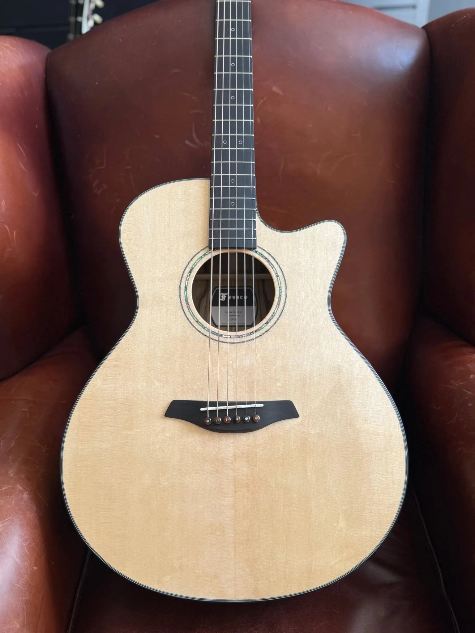 Furch Yellow Black Limba GC SX Exotic Ltd Series Acoustic Guitar - Richards Guitars Of Stratford Upon Avon