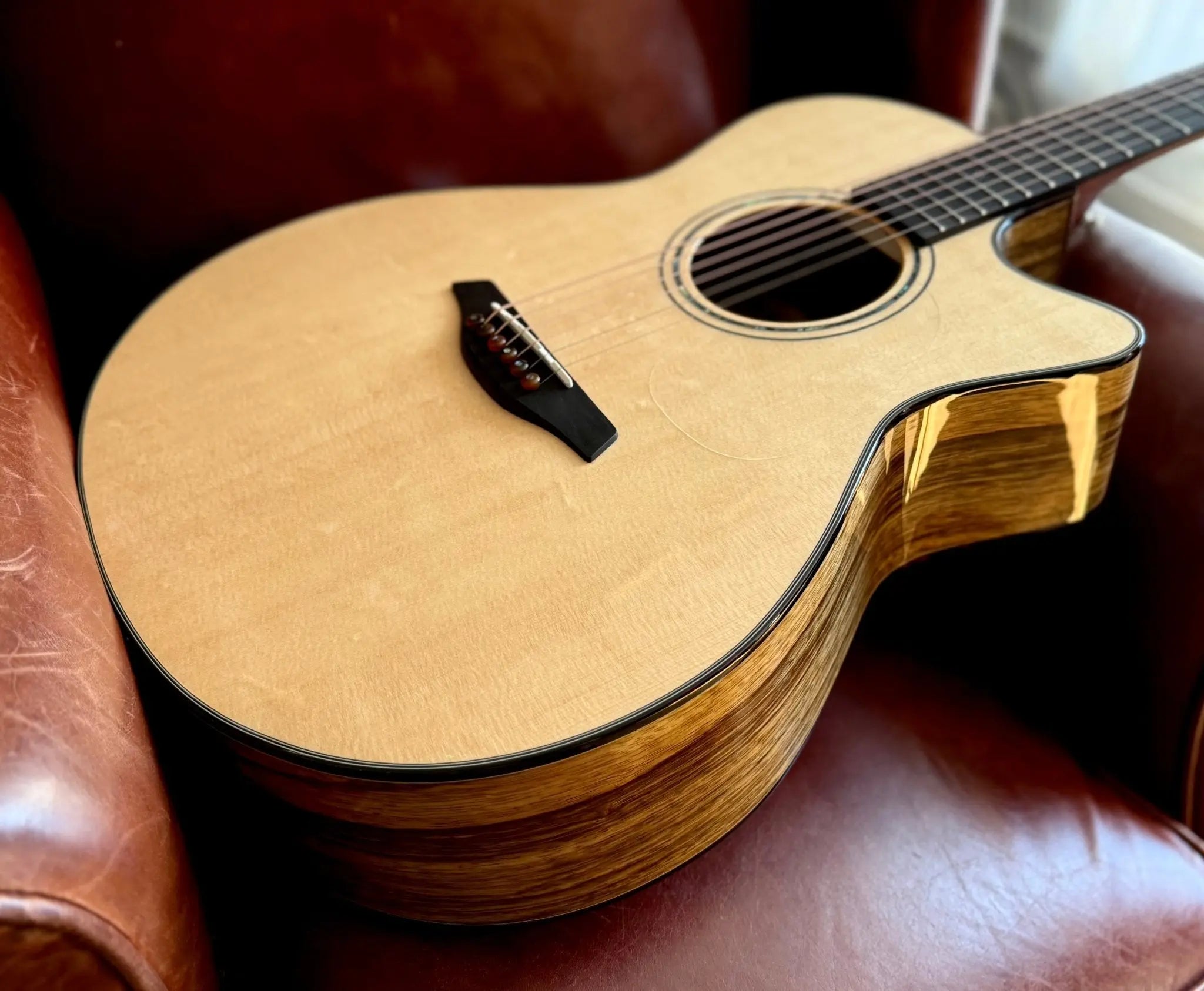 Furch Yellow Black Limba GC SX Exotic Ltd Series Acoustic Guitar - Richards Guitars Of Stratford Upon Avon