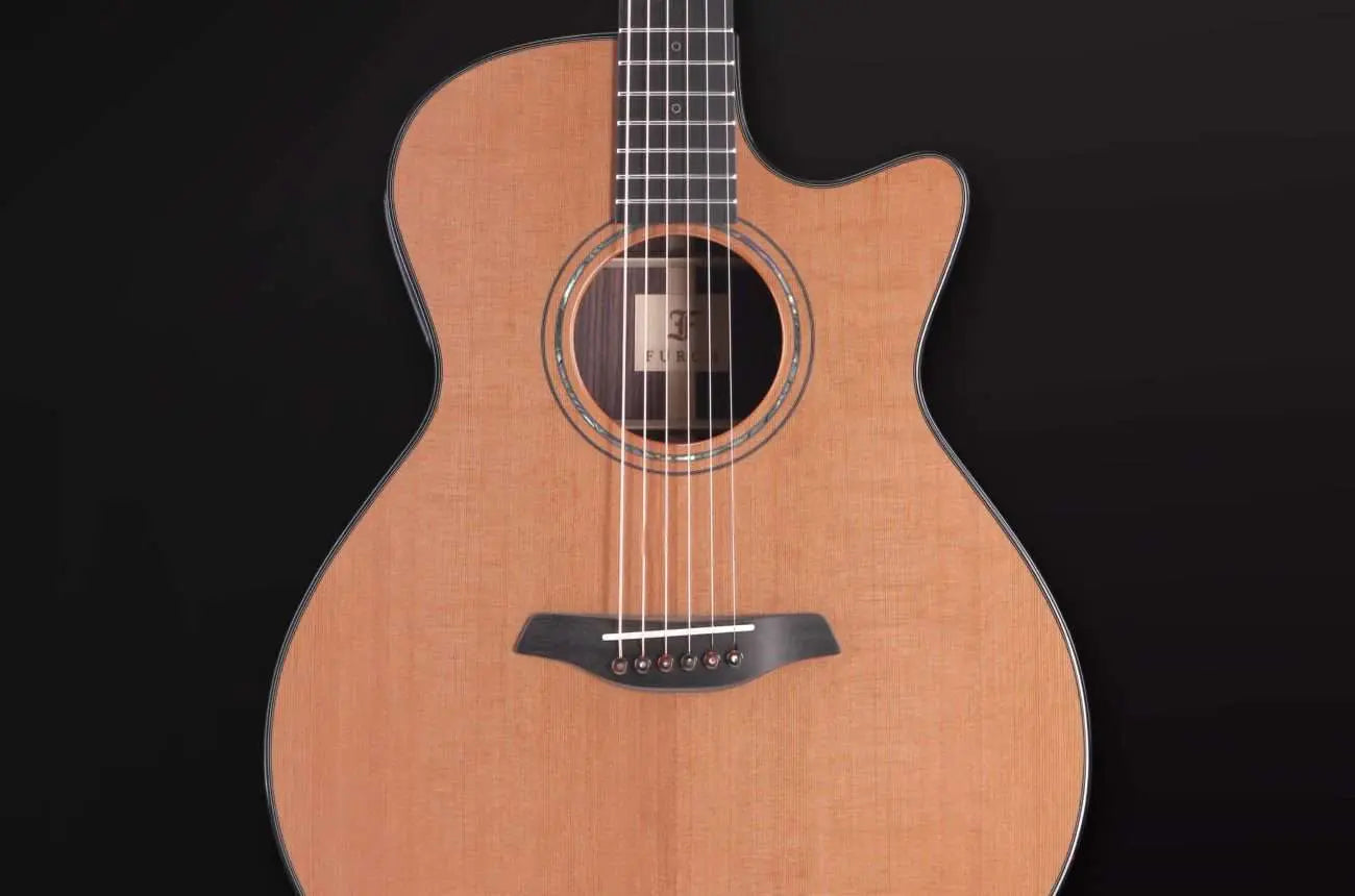 Furch Yellow Gc - CR SPA Master's Choice Grand Auditorium (cutaway) Acoustic Guitar (With Option Of Original G23CR Inlays - A Worldwde No Cost Exclusive) (2025 CNR Active Upgrade Model) - Richards Guitars Of Stratford Upon Avon