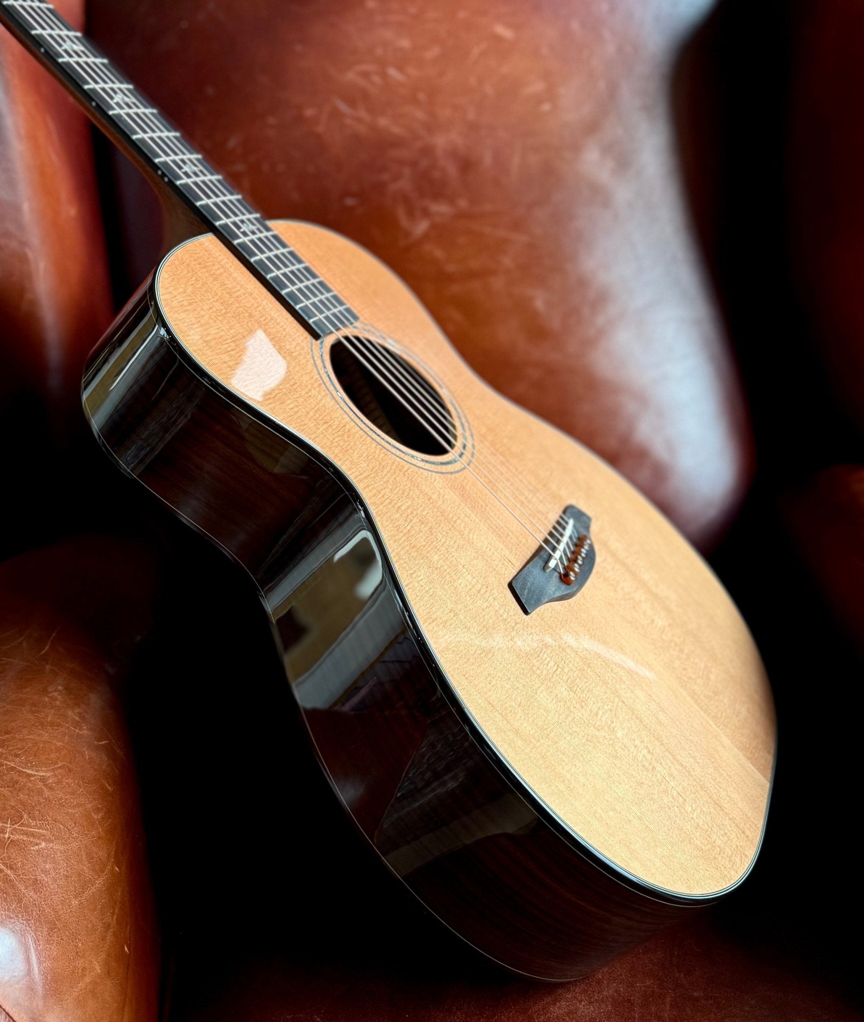 Furch Yellow OM CR Orchestra model Acoustic Guitar (With Option Of Original G23CR Inlays - A Worldwde No Cost Exclusive) (2025 CNR Active Upgrade Model) - Richards Guitars Of Stratford Upon Avon