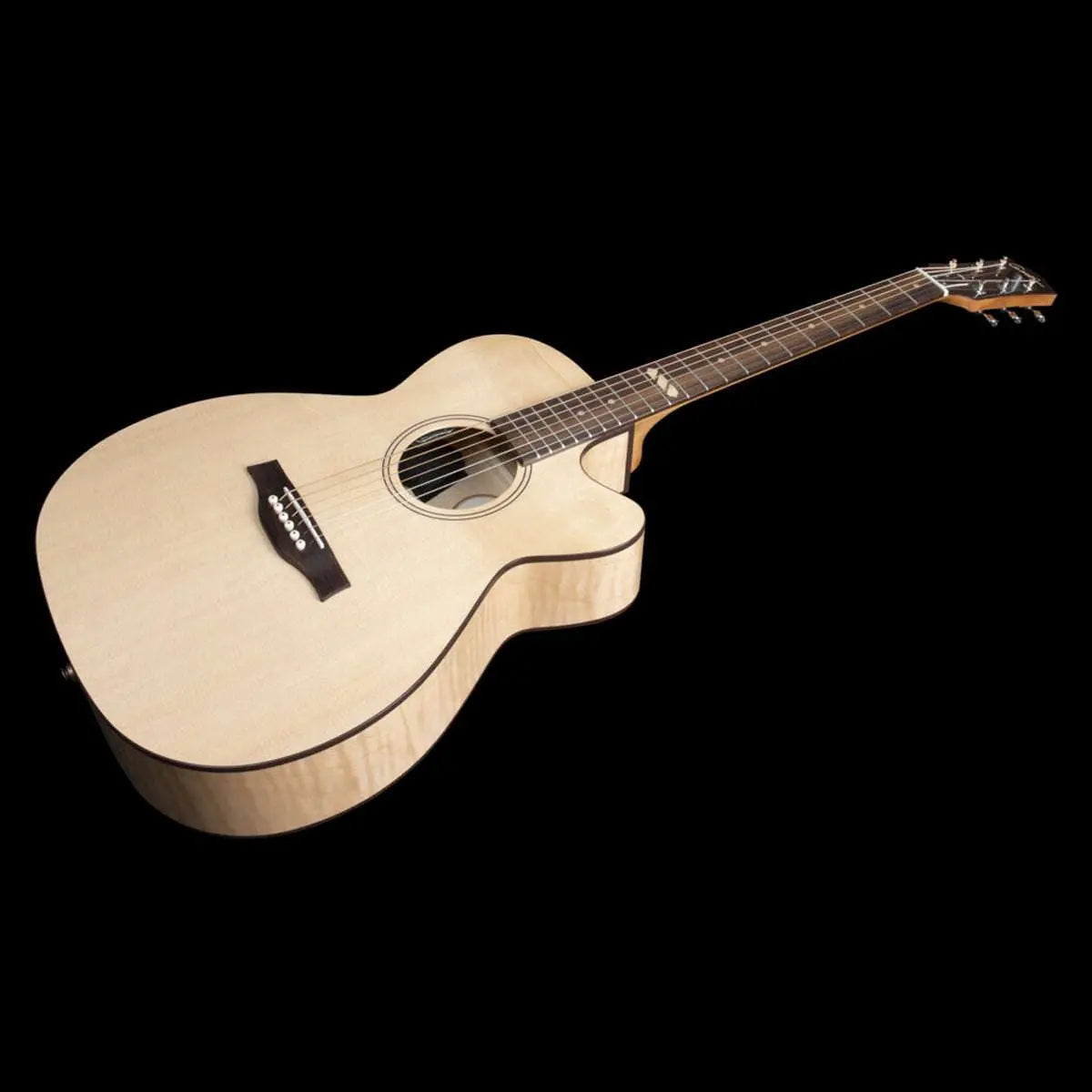 Godin Fairmount CW Electro - Acoustic Guitar ~ Flame Maple - Richards Guitars Of Stratford Upon Avon