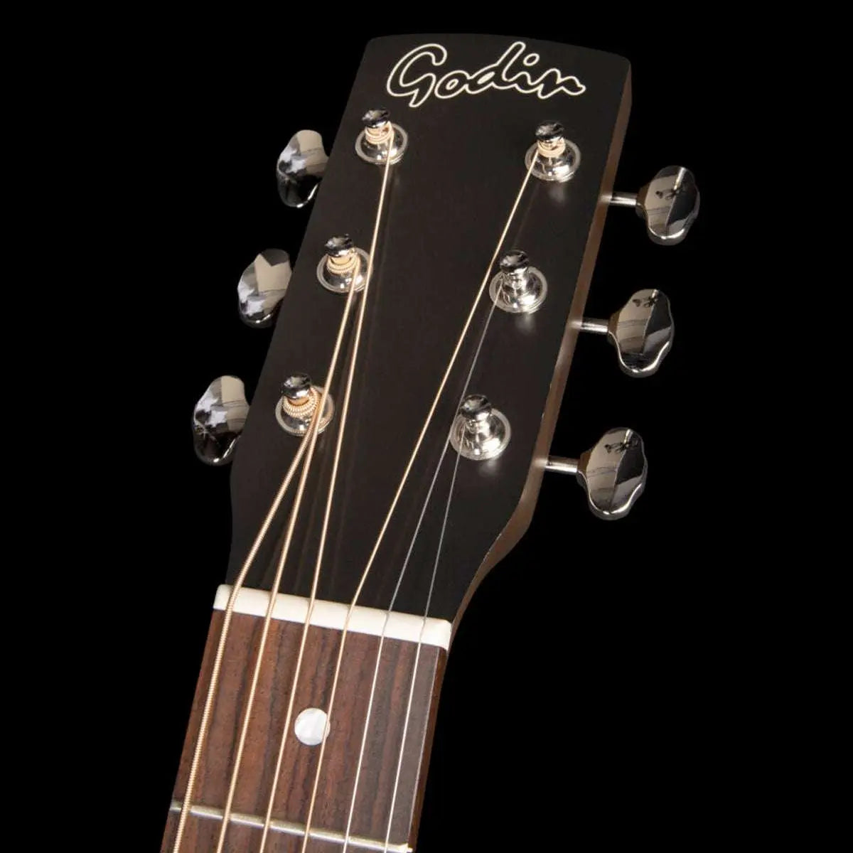 Godin Parlour LTD Mahogany Electro - Acoustic Guitar ~ Black Burst - Richards Guitars Of Stratford Upon Avon