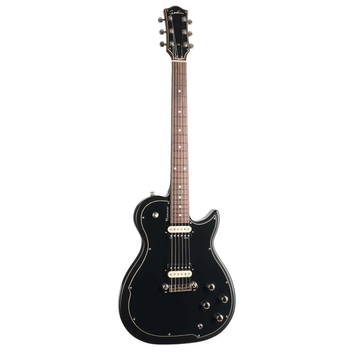 Godin Radiator Electric Guitar ~ Matte Black RN - Richards Guitars Of Stratford Upon Avon