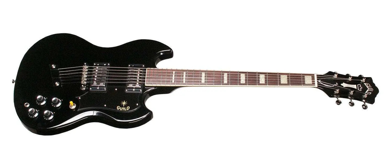 Guild S - 100 POLARA BLK - Richards Guitars Of Stratford Upon Avon