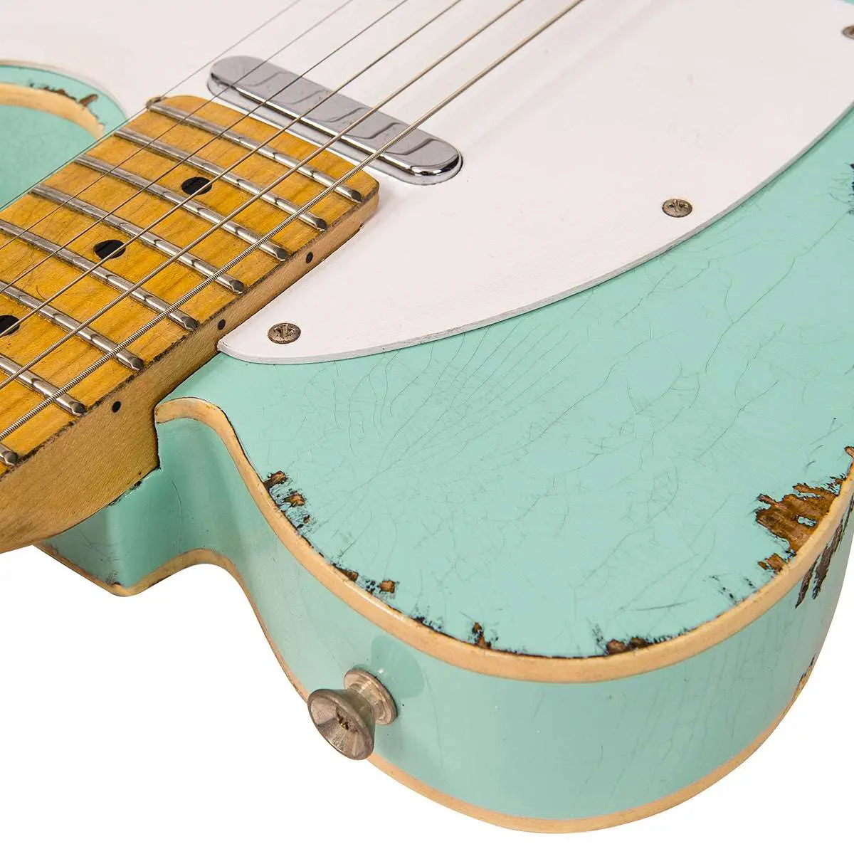 IN BUILD: - Vintage V59 ProShop Unique ~ Stripped Tobacco Blueburst - Richards Guitars Of Stratford Upon Avon