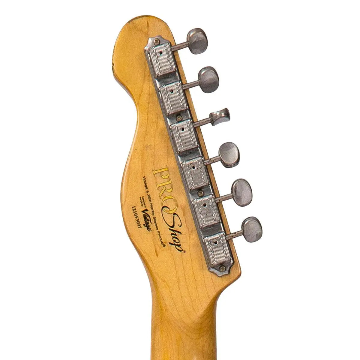 IN BUILD: - Vintage V59 ProShop Unique ~ Stripped Tobacco Blueburst - Richards Guitars Of Stratford Upon Avon