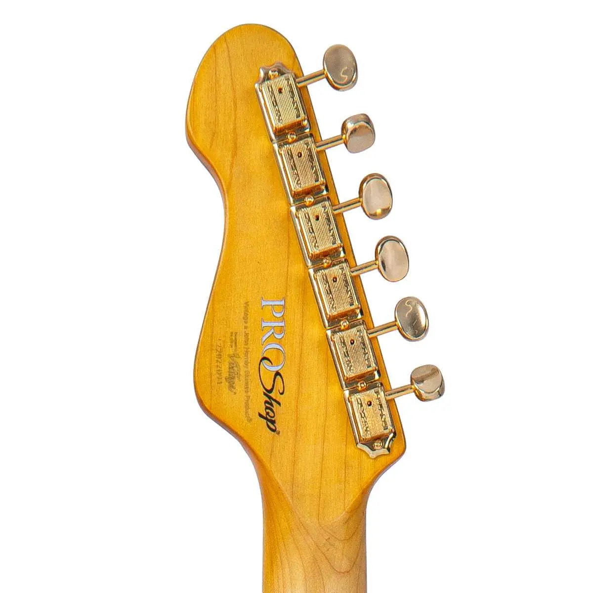 IN BUILD: - Vintage V6 ProShop Custom Build ~ Light Distressing Surf Green - Richards Guitars Of Stratford Upon Avon