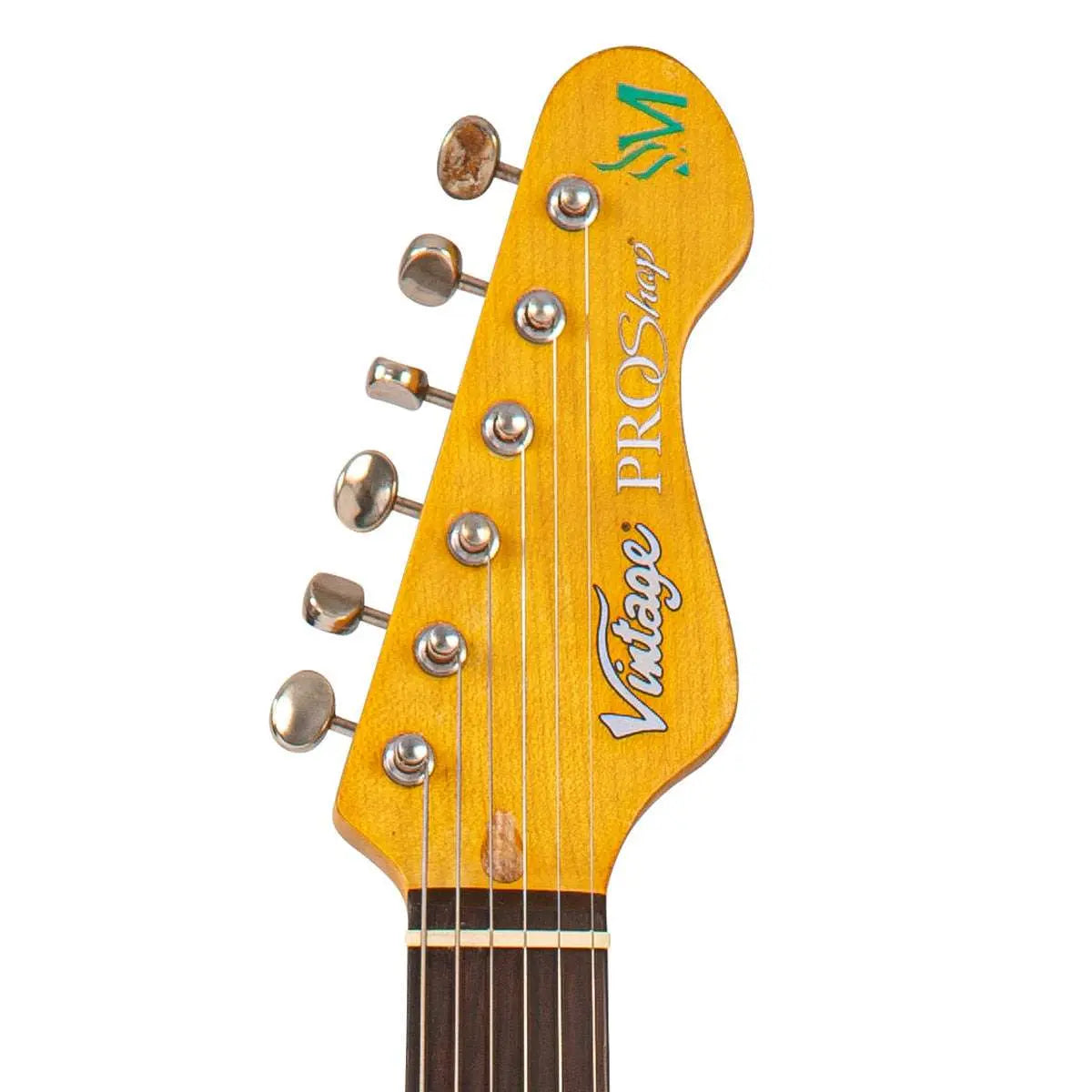 IN BUILD: - Vintage V6 ProShop Custom Build ~ Relic Ventura Ming Green - Richards Guitars Of Stratford Upon Avon