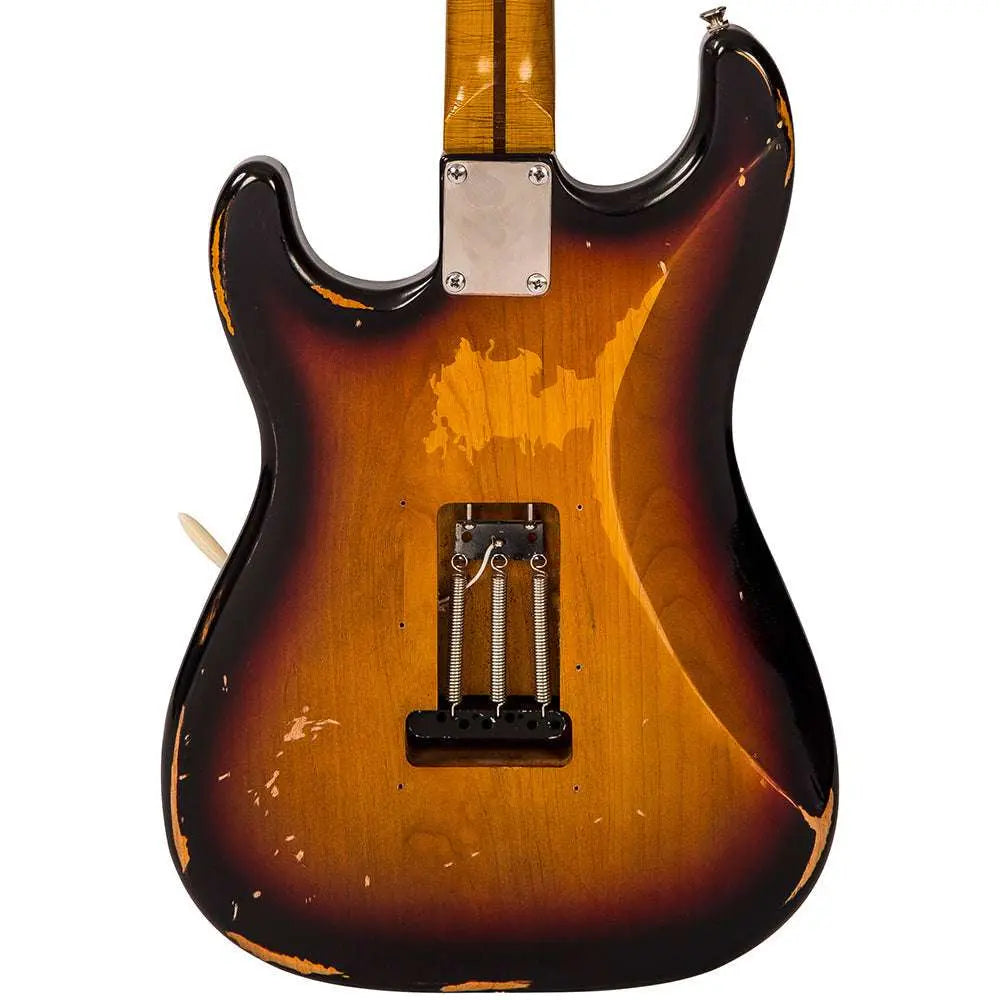 IN BUILD: - Vintage V6 ProShop Unique ~ The Jungmeister Original Classic Burst - Richards Guitars Of Stratford Upon Avon