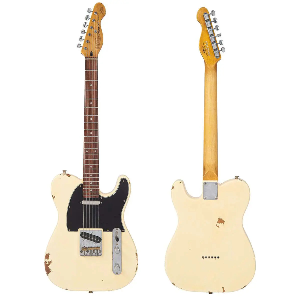 IN BUILD: - Vintage V62 ProShop Custom Build ~ Vintage White - Richards Guitars Of Stratford Upon Avon