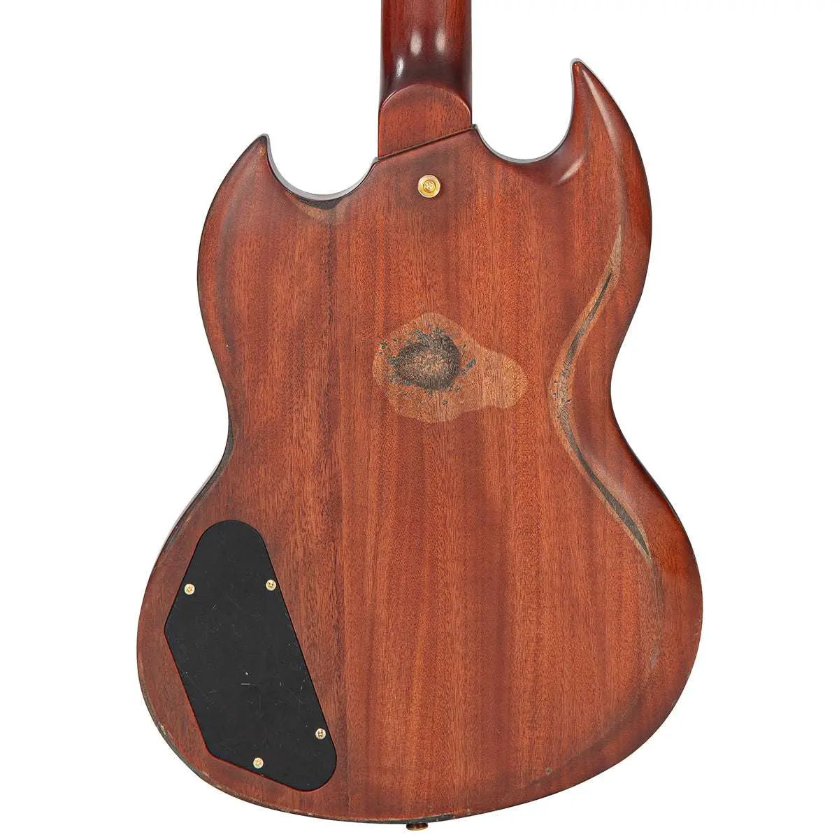 IN BUILD: - Vintage VS6 ProShop Custom - Build ~ Heavy Relic Mahogany - Richards Guitars Of Stratford Upon Avon